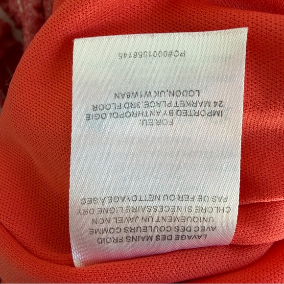 Anthropologie ETT:TWA Robin Striped Cropped Jumpsuit In Red 23674 - Picture 11 of 13